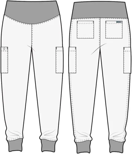 Miniatura 5 de Med Couture Pantalón deportivo de maternidad para mujer
