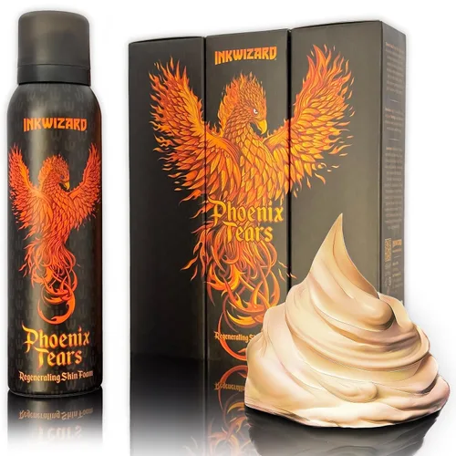 Phoenix Tears - Crema para el cuidado posterior del tatuaje, curación de la piel y mejora del color, cuidado después del sol, crema para el cuidado