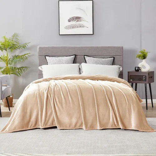 Miniatura 51 de Dreamnine Manta extrasuave, vellón de felpa, silla, sofá, 50 x 60 pulgadas, franela de terciopelo, ligera, mullida, microfelpa, decorativa, cálida