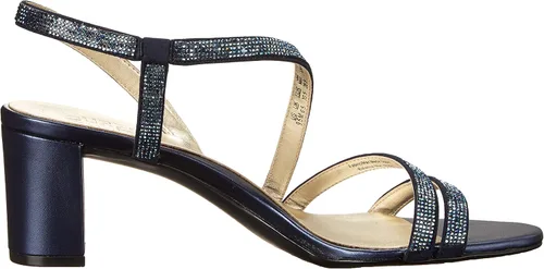Miniatura 6 de Naturalizer Vanessa2 Sandalias de tacón con tiras adornadas con diamantes de imitación para mujer