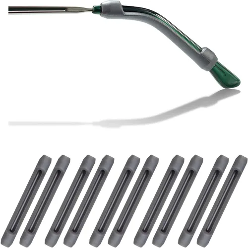 Miniatura 9 de YR Soft - Sujetadores de silicona tipo manga para las patillas de las gafas, antideslizantes, elásticos y cómodos, 5 pares - Transparente