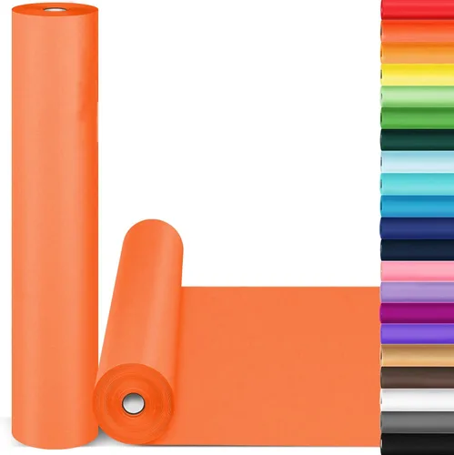 Miniatura 9 de Papel de regalo marrón, rollo de papel kraft, papel decorativo para manualidades de 15 x 450 pulgadas, papel de embalaje para suministros de envío