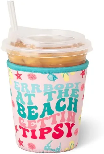 Miniatura 39 de Funda Swig Life para taza de café helado pequeña, funda estándar de 22oz para taza de café helado con asa, funda aislante de neopreno para mantener