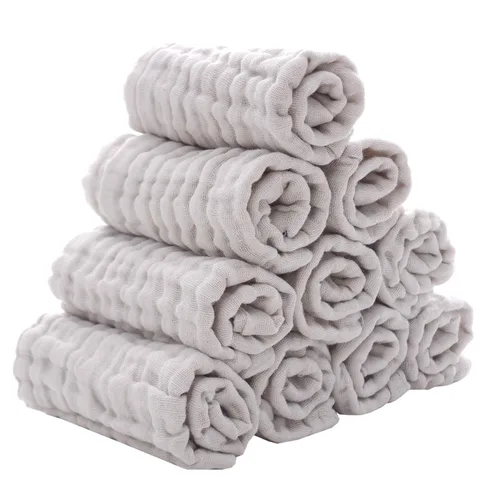 Miniatura 14 de MUKIN Toallitas para bebé, toallitas de algodón natural para bebé, toalla suave para la cara del bebé recién nacido para piel sensible, registro