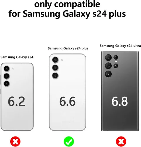 Miniatura 38 de Tuokiou Funda para Samsung Galaxy A14 5G, Fundas Protectoras Transparentes con Ranura para Tarjetas, Funda Cartera de TPU Suave Ajustada Resistente