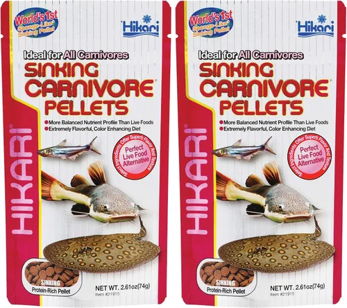 Miniatura 7 de Hikari Pellets Carnívoros Hundibles para Mascotas, 2.61 Onzas
