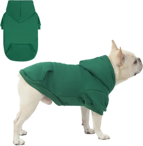 Miniatura 36 de SCENEREAL Sudadera de seguridad con capucha para perros grandes, medianos y pequeños, para niños y niñas, disfraz de perro suave con agujero para #1