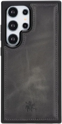 Miniatura 86 de Venito Lucca - Funda de piel compatible con Samsung Galaxy Note 10 (6,3 pulgadas), extra segura, con cubierta trasera acolchada, cocodrilo negro