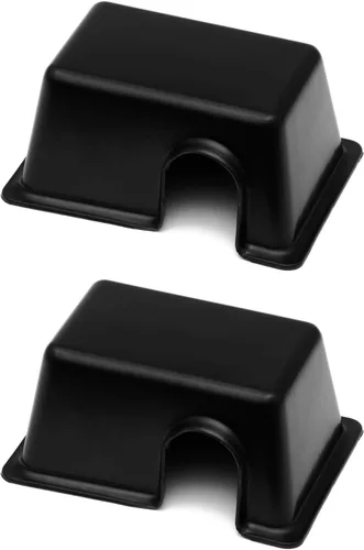 Miniatura 5 de Jungle Bob - Caja de piel rectangular para reptiles y serpientes - Plástico duradero - Crea un retiro oscuro para reducir el estrés de las mascotas
