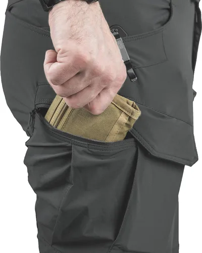 Miniatura 8 de helikon-tex Hombre Urban Tactical Pantalones Cortos 8.5" Taiga Verde