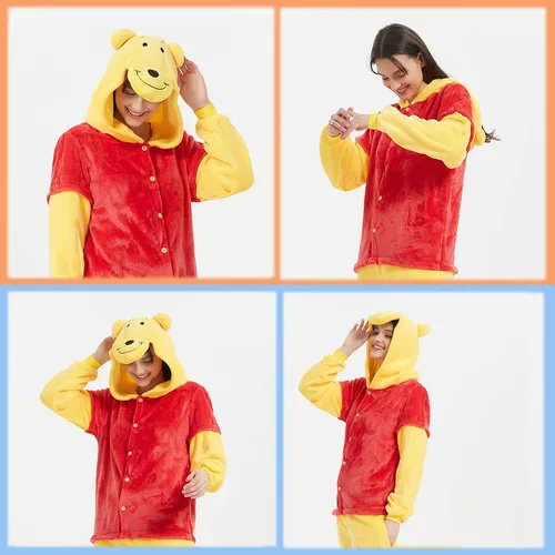 Miniatura 6 de Pijama unisex para adultos, disfraz de Navidad, Halloween, disfraz de cosplay