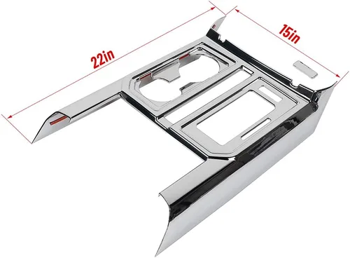 Miniatura 5 de Linskip Cubierta del panel de cambio de engranajes compatible con accesorios Ford F150 2015 2016 2017 2018 2019 2020 Ford F150 2015 2016 2017 2018