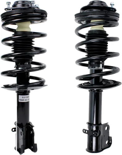 Miniatura 26 de Detroit Axle - Puntales 4WD para Ford Expedition Lincoln Navigator 1997-2002, 4 puntales completos con muelle helicoidal delantero trasero 1998 1999