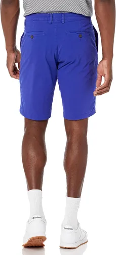 Miniatura 2 de Goodthreads Pantalones cortos chinos ajustados de 11 pulgadas sin pinzas cómodos elásticos para hombre