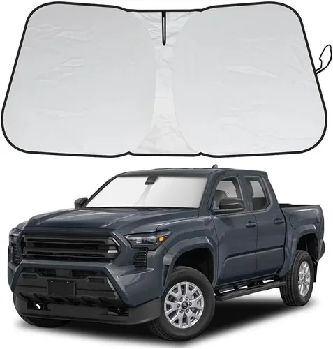 Miniatura 47 de Parasol para parabrisas delantero mejorado 2025 para Honda Civic 2022-2024, reflector, plegable, parasol para parabrisas de automóvil, parasol