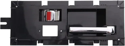 Miniatura 111 de TRQ Manija Interior de Puerta del Lado del Pasajero Negra Compatible con Ford Bronco 1987-1996 F-150 1987-1997 F-250 1997 F-250 HD F-350
