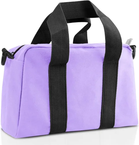 Miniatura 9 de Bolsa de herramientas pequeña de 12 pulgadas, bolsa de almacenamiento de herramientas de lona, gran capacidad, multiusos, con cremallera, bolsa Verde
