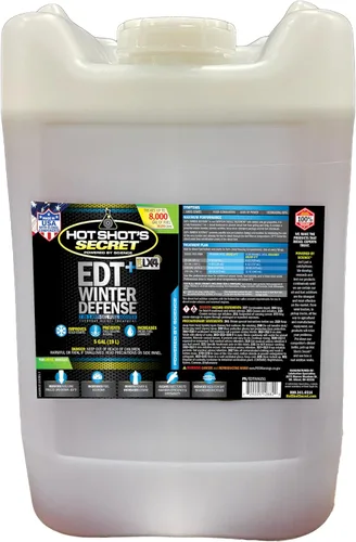 Miniatura 8 de Hot Shot's Secret EDT+ Winter Defense 8 oz – Trata 100 galones – Aditivo de combustible diésel anti-gel 7 en 1, evita la gelificación, protege