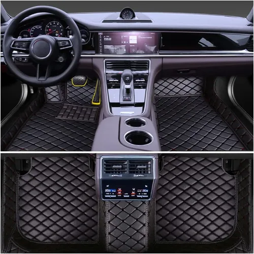 Alfombrillas personalizadas para automóvil creadas con Opel Zafira 7seat 2008-2013, alfombrillas de lujo de piel sintética para todo tipo de clima,