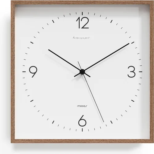 Miniatura 15 de mooas Reloj de Pared Moderno con Números 3D, 12" Reloj de Pared Analógico Decorativo con Movimiento de Barrido Silencioso Sin Tic-Tac Operado