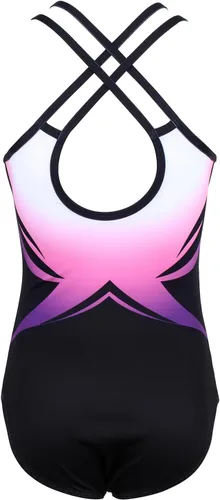 Miniatura 92 de MODAFANS Leotardos de gimnasia para niñas brillantes para bailar ballet, pantalones cortos con espalda cruzada