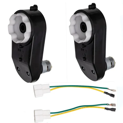 2 piezas de 12 voltios RS390 16000RPM caja de cambios con motor de CC para ruedas eléctricas motor de 12 V para la mejor elección Wrangler SUV niños