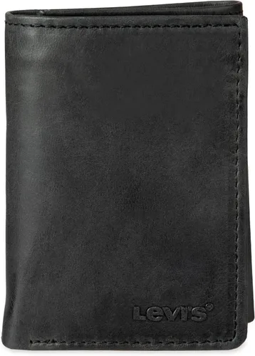 Miniatura 23 de Levi's Billetera triple para hombre, elegante y delgada, incluye ventana de identificación y tarjetero de crédito