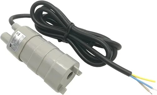 Miniatura 5 de JT500 12V 24V DC Bomba de agua 600L/H acuario solar de alta presión tres núcleos sumergible eléctrico con adaptador (24V blanco)