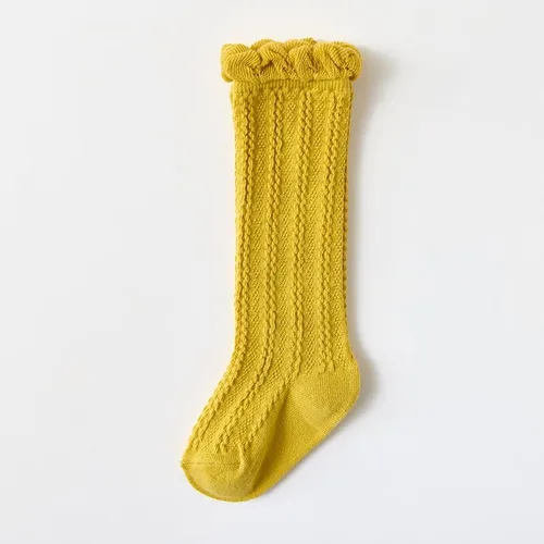 Miniatura 5 de Toptim Calcetines altos de punto trenzado para bebés y niñas