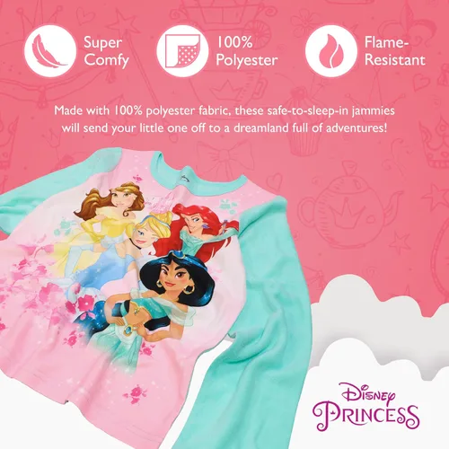 Miniatura 3 de Disney Conjunto de pijama holgado de 2 piezas para niña