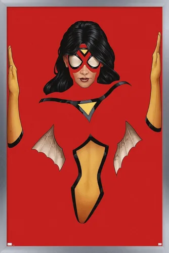 Miniatura 8 de Trends International Marvel Comics Spider Woman - Póster de pared Strikeforce #1, 22.4 pulgadas de largo x 14.7 pulgadas, versión enmarcada