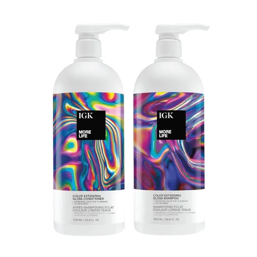 Miniatura 10 de IGK EXTRA LOVE - Juego de champú y acondicionador para volumen y espesante, balance de volumen + cuero cabelludo + equilibrio de aceite, vegano +