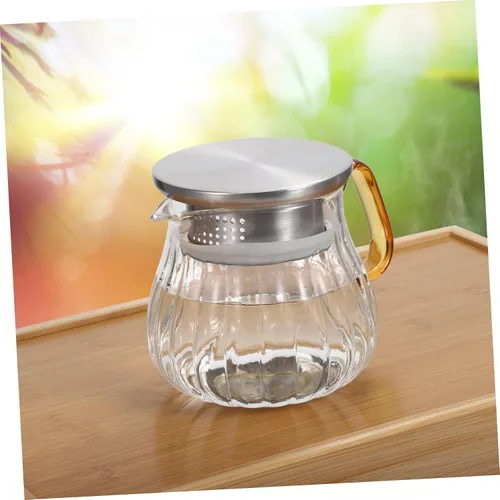 Miniatura 4 de Tapa de jarra de agua, tapa de filtro de acero inoxidable para jarra de vidrio, cubiertas de tapones de garrafa, reemplazo de agua de vidrio