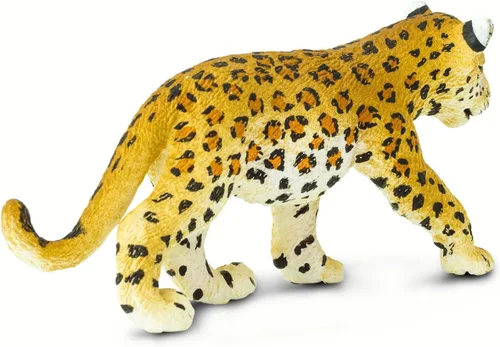 Miniatura 3 de Safari Ltd. Figura de juguete de cachorro de leopardo, realista, pintada a mano de 3.1 pulgadas, juguete educativo seguro para niños, niñas y niños