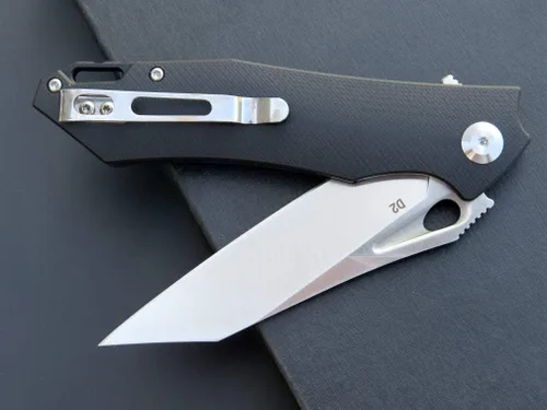 Miniatura 6 de Eafengrow EF934 Cuchillo de bolsillo D2 Hoja de acero Cuchillo plegable G10 Mango Liner Lock Camping Survival Tool Cuchillos para acampar al aire