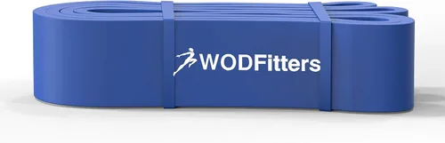 Miniatura 4 de WODFitters Banda de Asistencia para Dominadas para Estiramientos, Entrenamientos de Movilidad, Calentamiento, Recuperación, Levantamiento de #5 azul