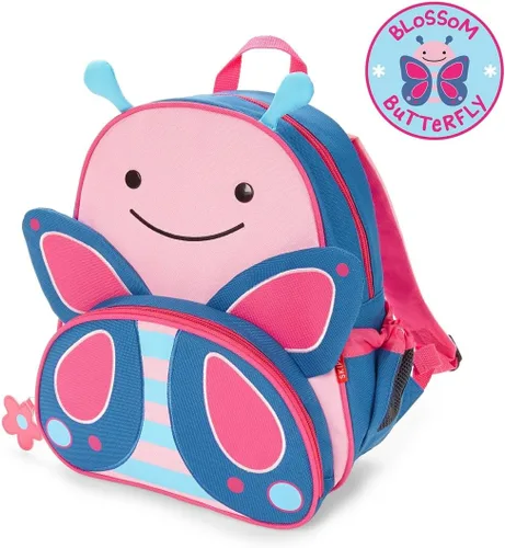 Miniatura 13 de Skip Hop - Mochila para preescolar, colección Zoo, para niños pequeños de 3 a 4 años, diseño de llama