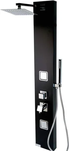 Miniatura 3 de ALFI brand ABSP65B - Panel de ducha, color negro