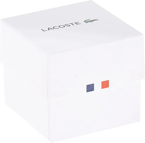 Miniatura 9 de Lacoste Reloj Boston de cuarzo para hombre con correa de acero inoxidable, plata, 20 (Modelo 2011080), Plateado, Reloj de cuarzo