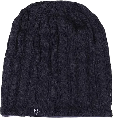 Miniatura 115 de FORBUSITE Gorro de punto largo holgado para hombre para verano e invierno, de gran