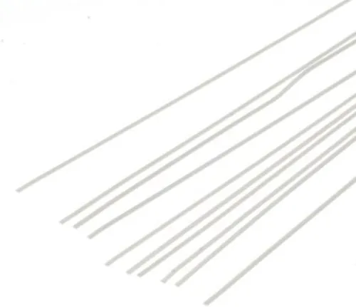 Franja de estireno HO Scale - 14" largo pkg(10) por Evergreen Scale Models