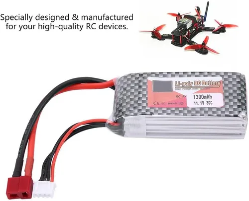 Miniatura 2 de HERCHR Batería LiPo RC LiPo, batería LiPo 3S 11.1V 1300mAh 4500mAh 5500mAh LiPo Batería recargable LiPo Batería con enchufe T para camiones RC Car
