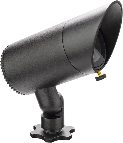Miniatura 4 de WAC - Iluminación de paisaje, luz LED de acento básica de 12 V, 6 W con ángulo de haz ajustable de 3000 K en negro