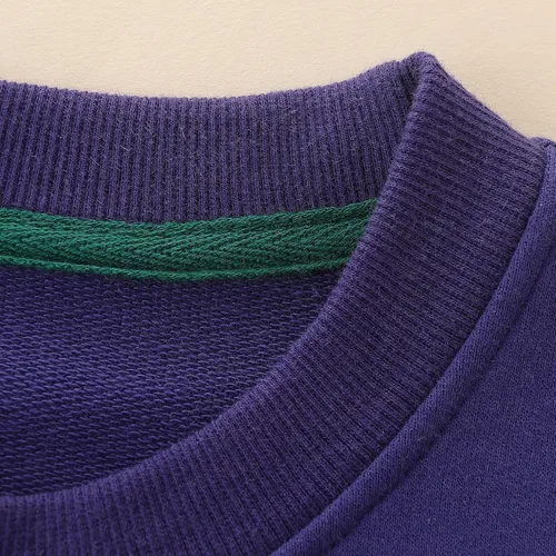 Miniatura 44 de Sudaderas para niñas pequeñas, cuello redondo, sin botones, de manga larga, para invierno, casual, ropa 2T-7T, Dinosaurio