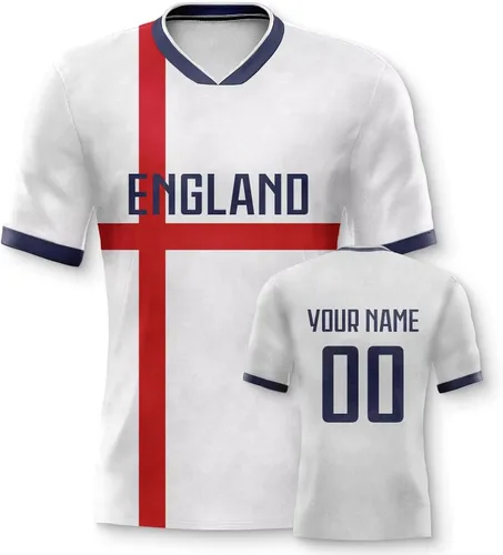 Miniatura 10 de Camisas de uniformes de jersey para fanáticos del fútbol nacional 22/23 personalizados para hombres, mujeres, jóvenes, regalos personalizados