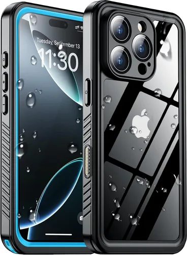Miniatura 31 de SPIDERCASE Solo diseñada para el iPhone 13 Pro Max, funda impermeable, lente incorporada y protector de pantalla, protección completa de alta