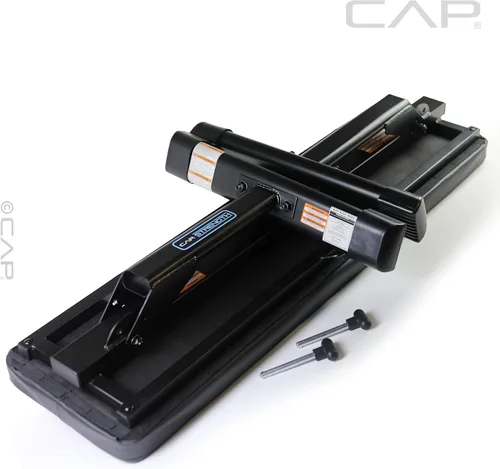 Miniatura 4 de CAP Barbell Strength - Banco plano plegable de alta calidad, color negro (FMIS-CS103F)