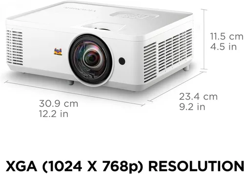Miniatura 2 de Proyector HDMI con resolución SVGA y 3,600 lúmenes ViewSonic, PA503S, Blanco/Gris