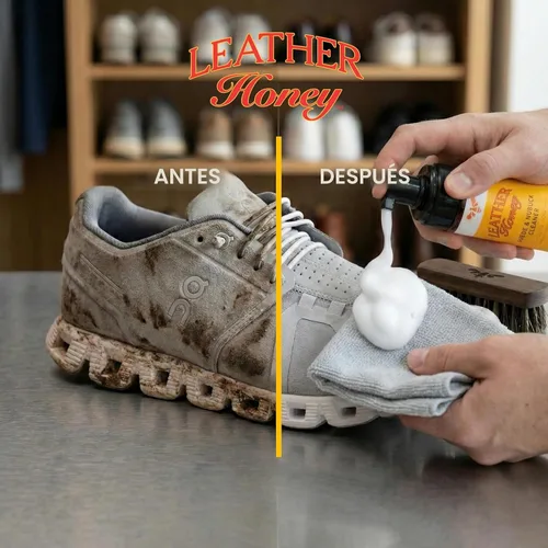 Miniatura 9 de Kit de Cuidado de Gamuza y Nubuck Leather Honey: Limpiador, Protector, Cepillo y Borrador de Gamuza: Limpia, Protege y Restaura Zapatos, Botas