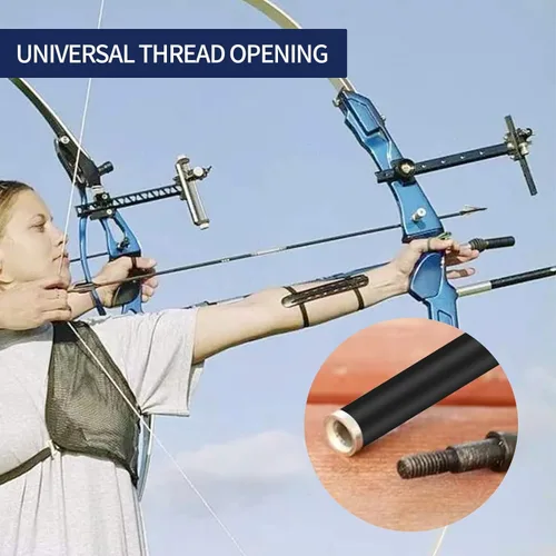 Miniatura 5 de Puntas anchas de tiro con arco, 100 granos atornillados con flecha, 3 cuchillas, cabezas de caza, puntas de flecha compatibles con ballesta y arco